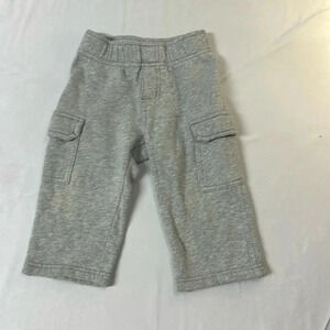 Gymboree - straight leg cargo style sweatpants. Size 12 to 18 months